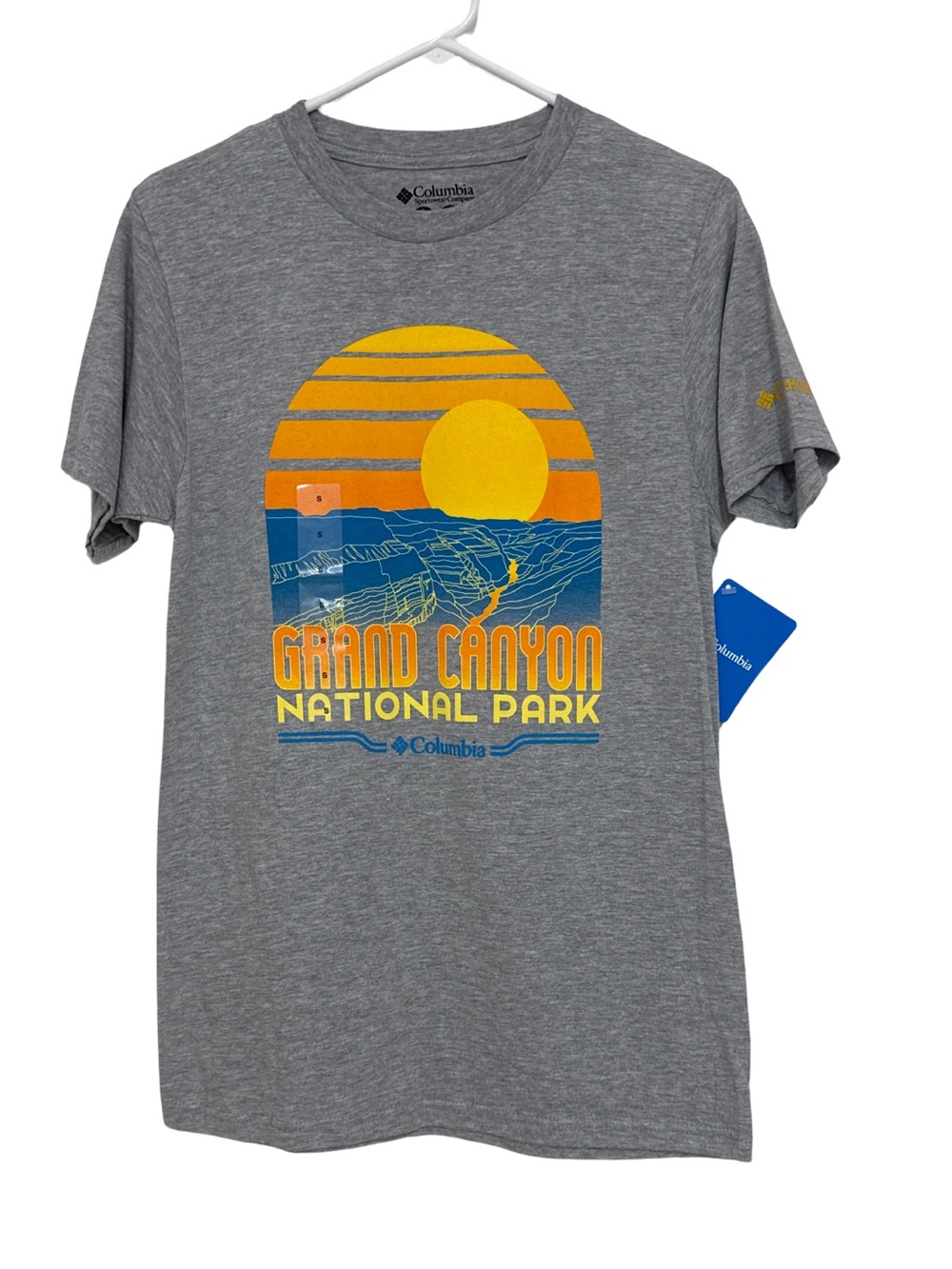 Columbia Grand Canyon National Park Graphic Men’s Small Gray NWT❗️